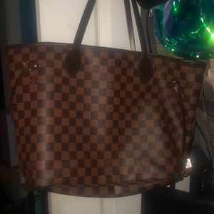 Authentic LV Neverfull MM Damier Bag